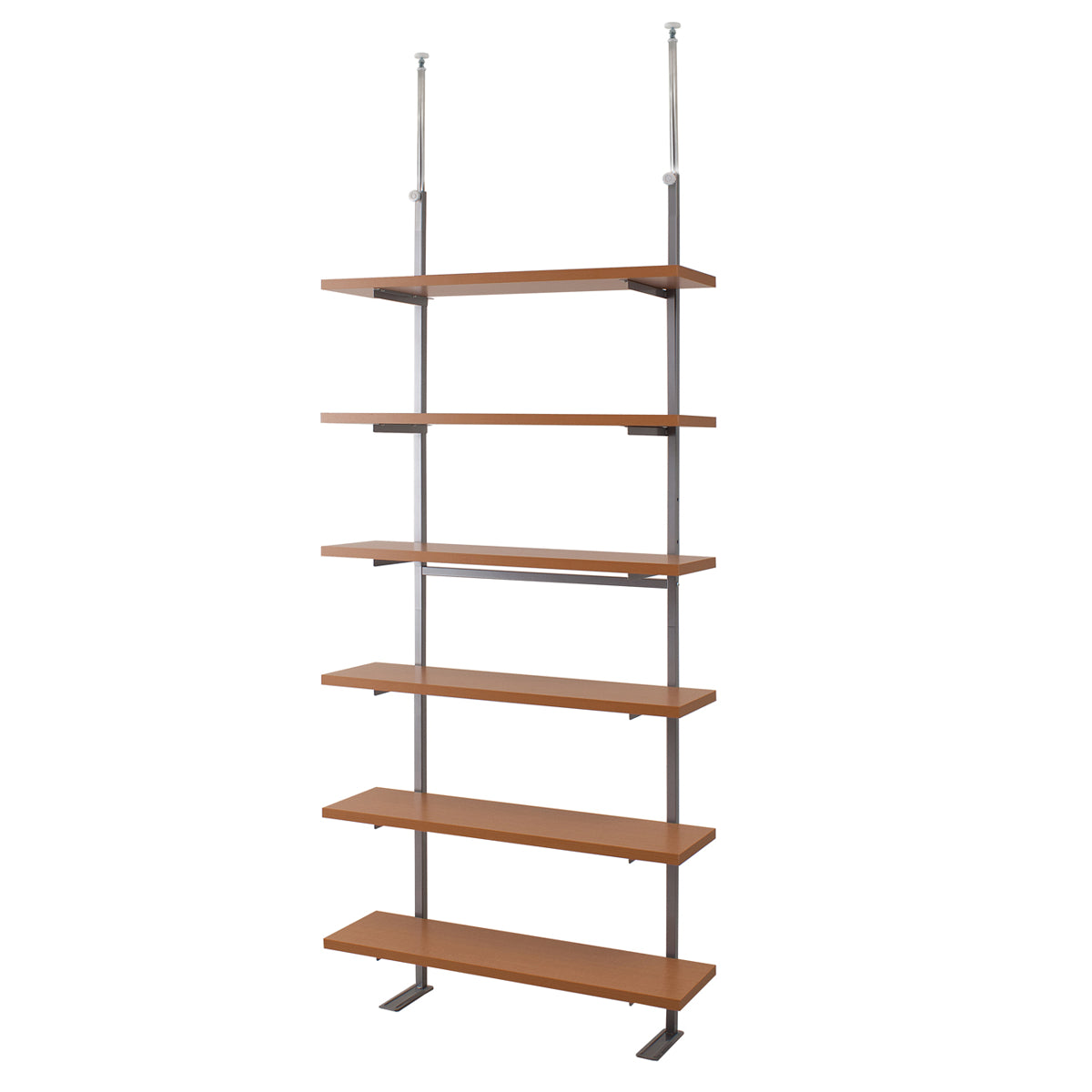 突っ張り 壁面収納ラック 幅90cm 棚板6枚 日本製 – ハウジー