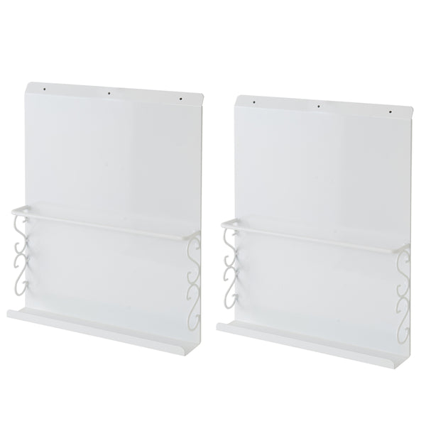 マガジンラック壁掛けマガジンディスプレイ小2個入り