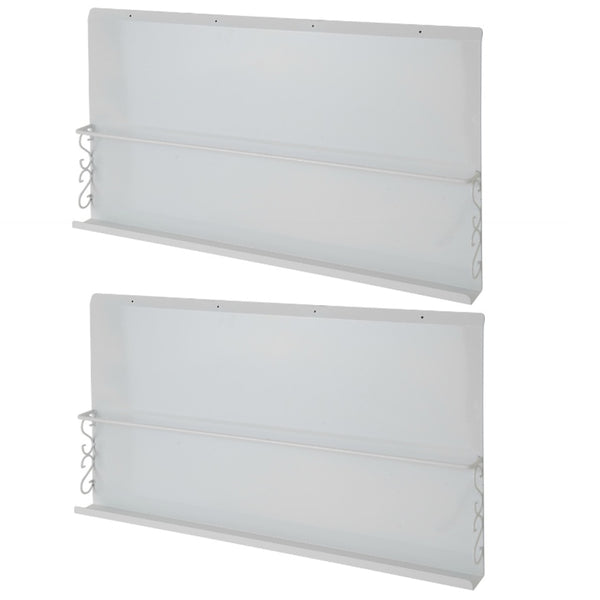 マガジンラック壁掛けマガジンディスプレイ大2個入り