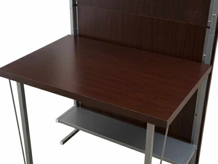 突っ張りパーテーションデスクタイプ棚付幅90cm