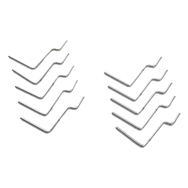 連結間仕切りパーテーション有孔ボードタイプ用フック10個組