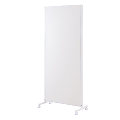 パーテーション 間仕切り スタンドミラー 大型 キャスター付き 幅80cm