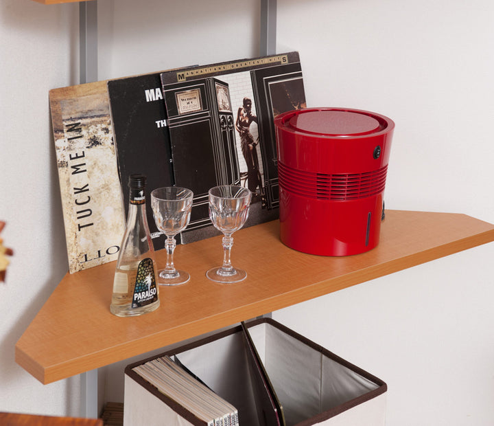 突っ張りコーナーラック幅90cm棚板2枚壁面収納日本製