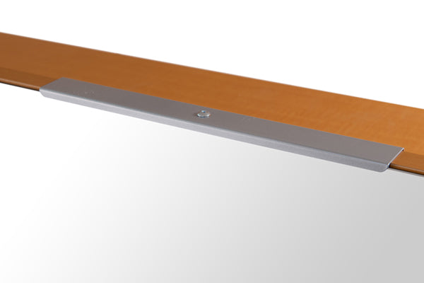 ハンガーラック間仕切りラック背面ミラーパネル幅60cm