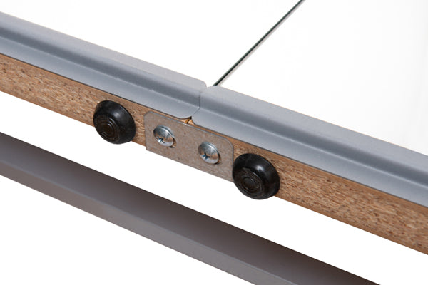 ハンガーラック間仕切りラック背面ミラーパネル幅120cm