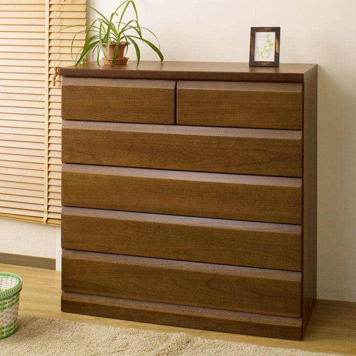 チェスト4段5段6段7段桐製洋タンス幅60cm幅80cm98cm119cmスライドレール付き完成品日本製