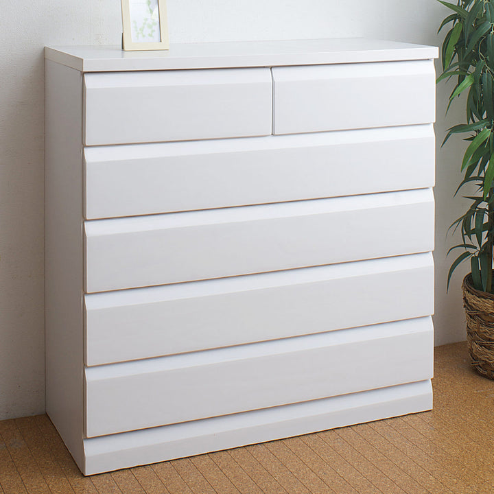 チェスト4段5段6段7段桐製洋タンス幅60cm幅80cm98cm119cmスライドレール付き完成品日本製