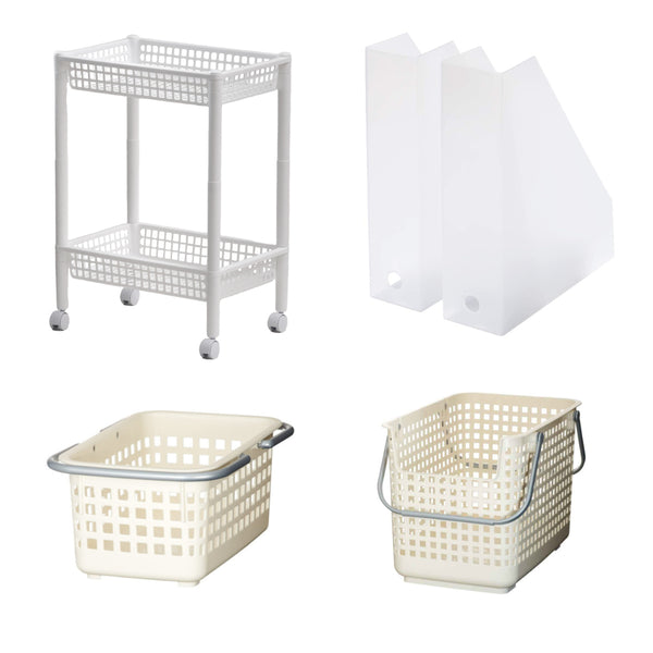 ランドリーワゴンセットバスケットタイプSCB-6