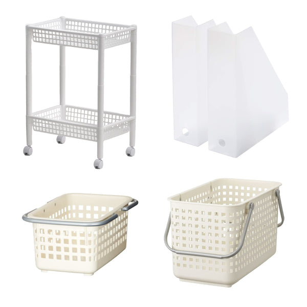 ランドリーワゴンセットバスケットタイプSCB-11