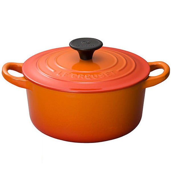 ル・クルーゼ LE CREUSET 両手鍋 ココット・ロンド 16cm 1.3L IH対応 ホーロー製