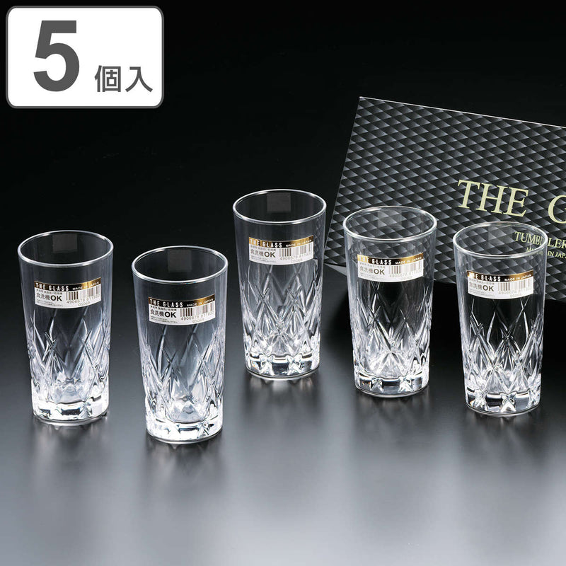 SASAKI CRYSTAL 日本製 タンブラー5個セット 価格 - コップ・グラス・酒器