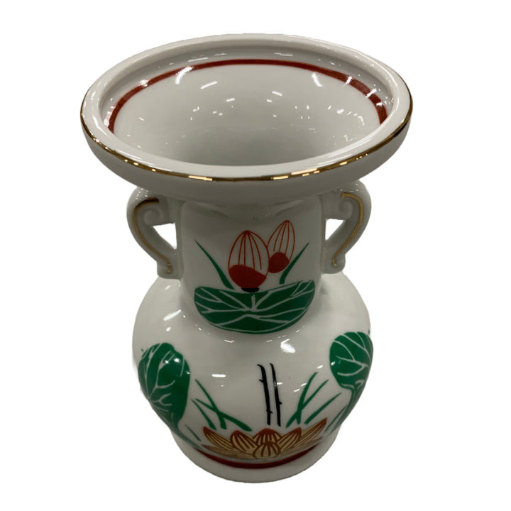 仏花瓶 上錦 4寸 仏具 仏壇 仏花 -3