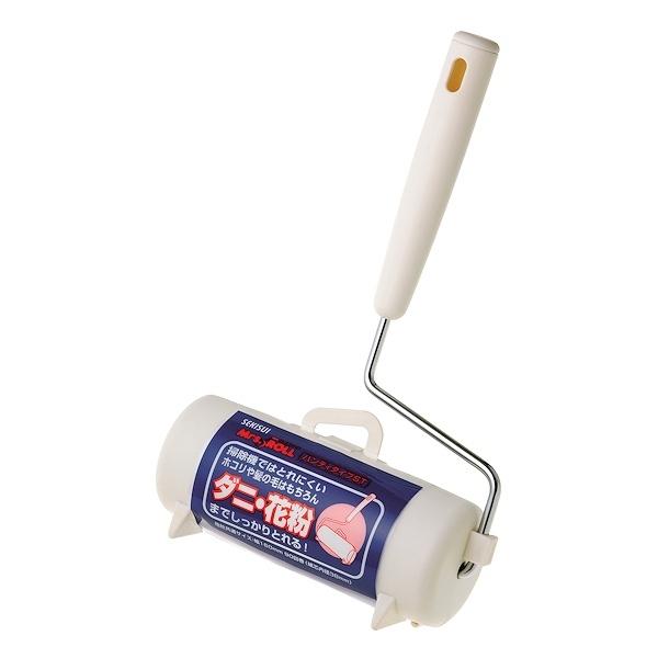 粘着クリーナー 粘着ローラ ケース付き ホコリ 髪の毛 花粉 ダニ