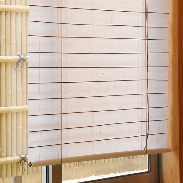 シェード　カラー障子風スクリーン　和モダン　88×180cm