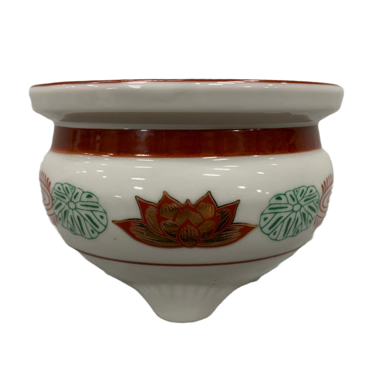 香炉 上錦 線香立て 3寸 仏具 仏壇 -4