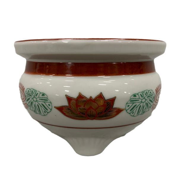 香炉 上錦 線香立て 3寸 仏具 仏壇 -1