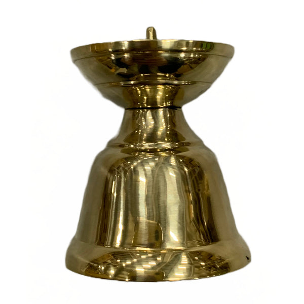 ローソク立て 中 真鍮 仏具 仏壇 -1