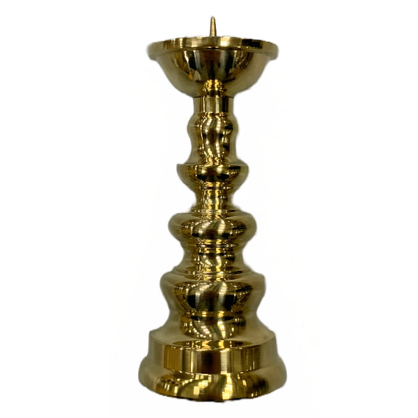 ローソク立て 真鍮 地火灯 2.5寸 仏具 仏壇 -1