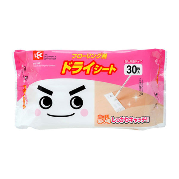 激落ちくん フローリング用ドライシート 30枚入×2個セット -1