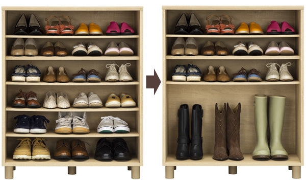 下駄箱 木製 ホノボーラ 幅80.2cm 組立品 – ハウジー