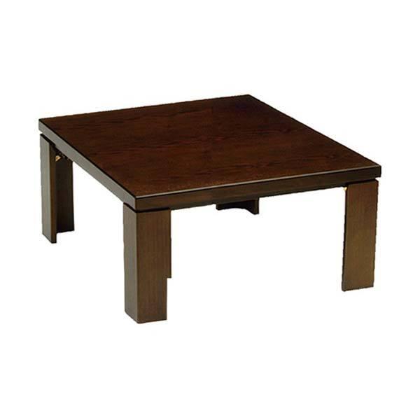 家具調こたつ　座卓　折りたたみ　正方形　コタツ　軽量白川　90cm角