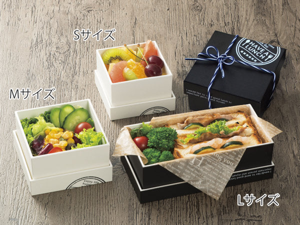 お弁当箱 HAKO style Lサイズ Have a Lunch 1段 600ml 食洗機対応
