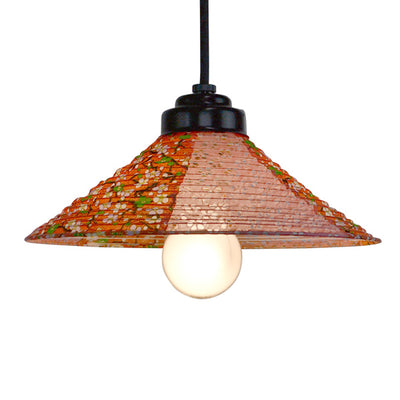 ペンダントライト 和紙 ペンダントランプ プラムＲＤX小梅赤 1灯