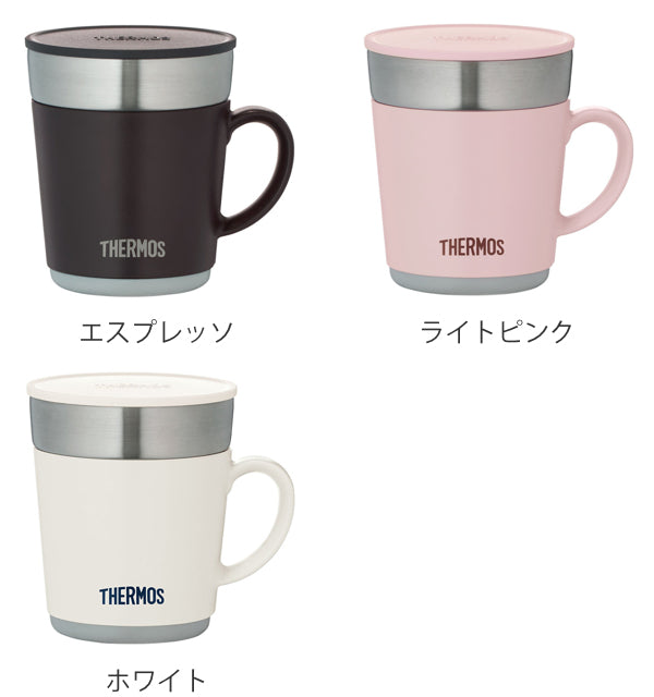 マグカップ サーモス thermos 保温マグカップ 240ml ステンレス製 フタ付き JDC-241 -3