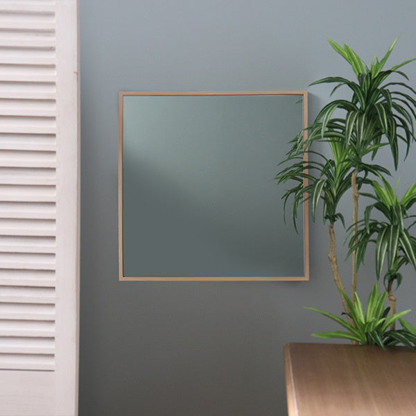ミラー 壁掛け 45×45cm ウォールミラー フィル スクエア 正方形 鏡 日本製