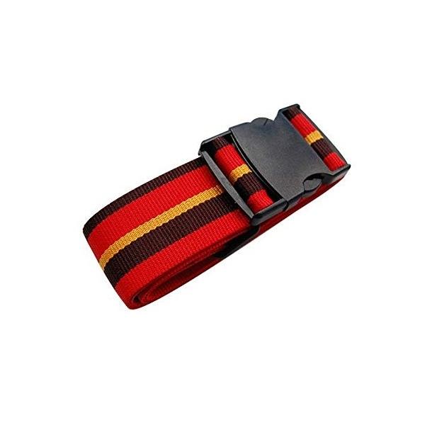 トランクベルト カラフル 国旗柄 スーツケースベルト ワンタッチ式 調整可能 -7