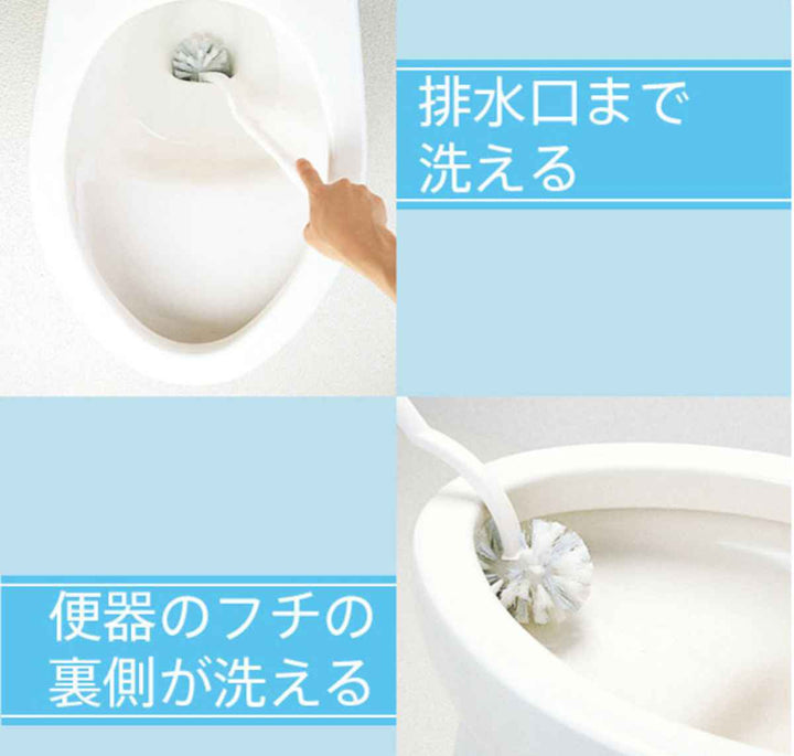 マーナ 交換用トイレブラシのみ 2in1 -4