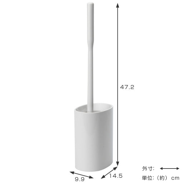 マーナ トイレブラシ ケース付き プロ -4