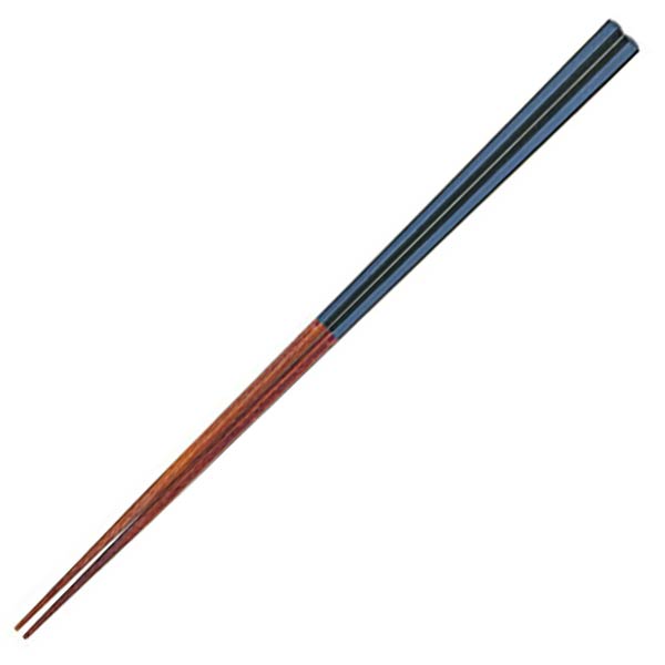 箸 23cm 俺の箸 黒炎 木製