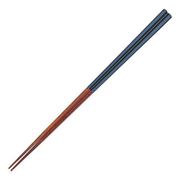 箸 23cm 俺の箸 黒炎 木製
