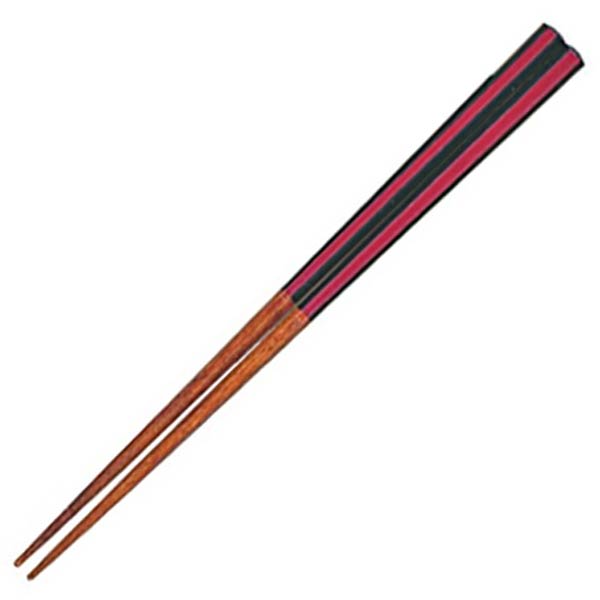 箸 23cm 俺の箸 紅炎 木製
