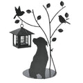 シルエットソーラー　Tree＆Dog　Tree＆Cat