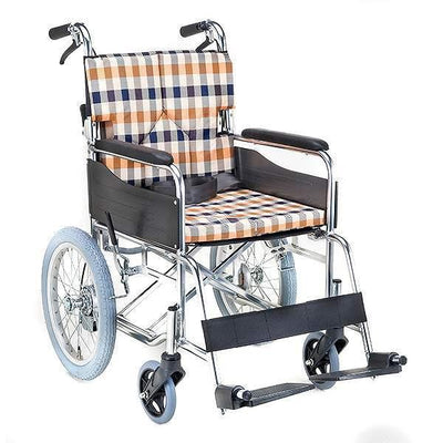 車いす 介助式 背折れタイプ 座面幅38cm 非課税