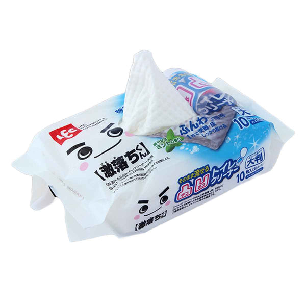 激落ちくん 流せる デコボコ トイレクリーナー 大判 -1