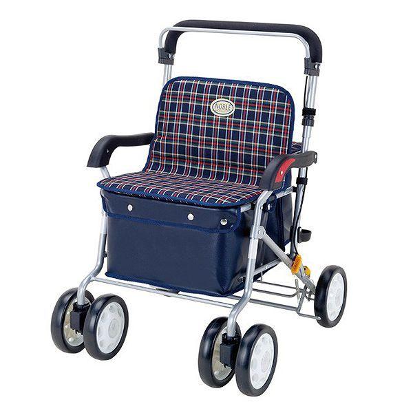 シルバーカー ノーブルワイド 軽量 コンパクト 座れる おしゃれ