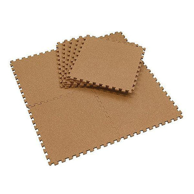 ジョイントコルクマット 9枚入り 厚さ0.8cm 0.5畳分