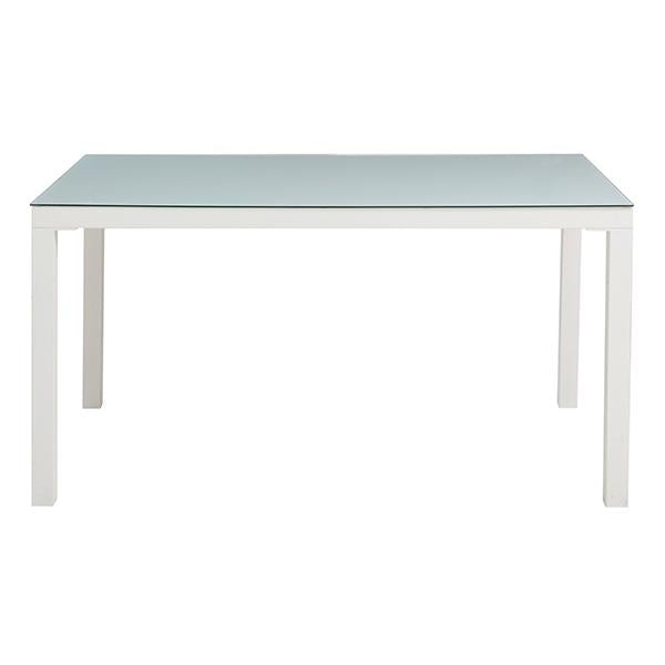 テーブル　ダイニングテーブル　ガラス天板　幅135cm　ARGANO