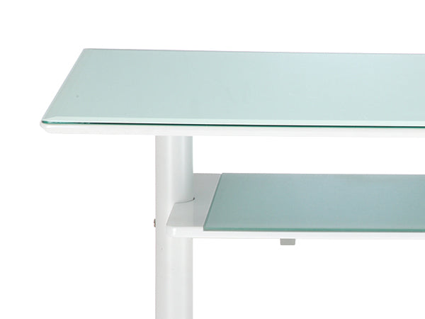 テーブル　カウンターテーブル　ガラス天板　ロイス