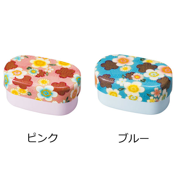 お弁当箱　日本製　ランチボックス　HAKOYA（ハコヤ） 布貼小判弁当大　570ml　2段　加賀桜