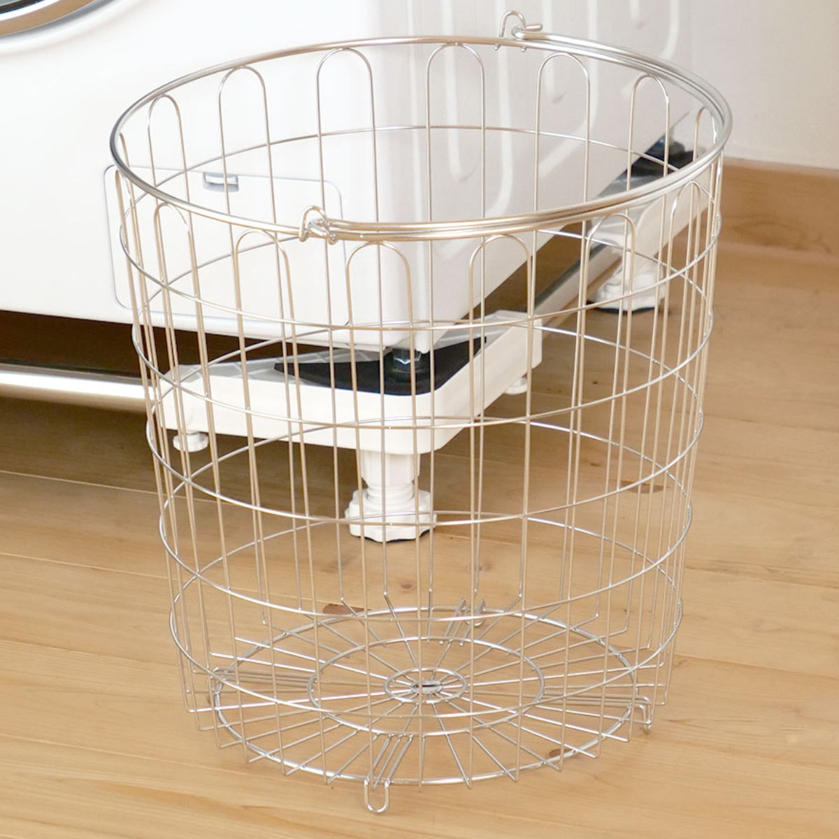 とし　ステンレスバスケット ○ステンレス・ワイヤーバスケット S｜布団丸洗い・洗濯雑貨の全国宅配