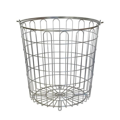室内物干し ステンレス ランドリーバスケット