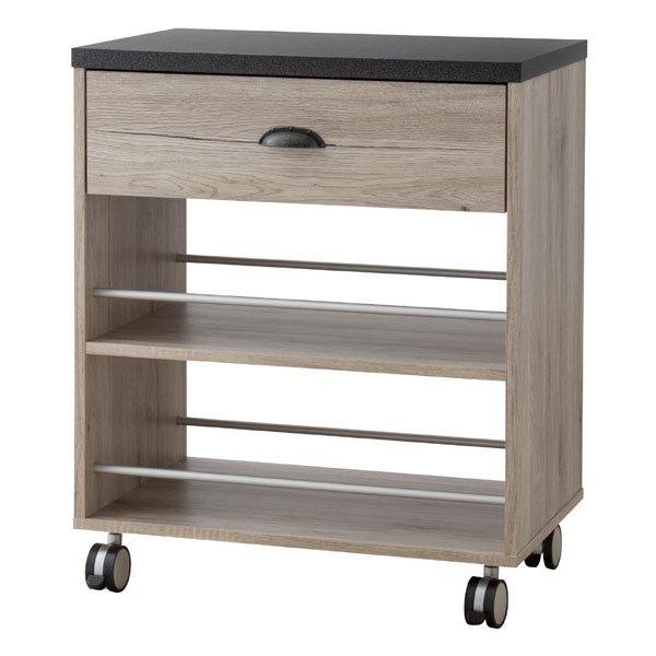 キッチンワゴン キャスター付 モダンデザイン チェスター 幅60cm