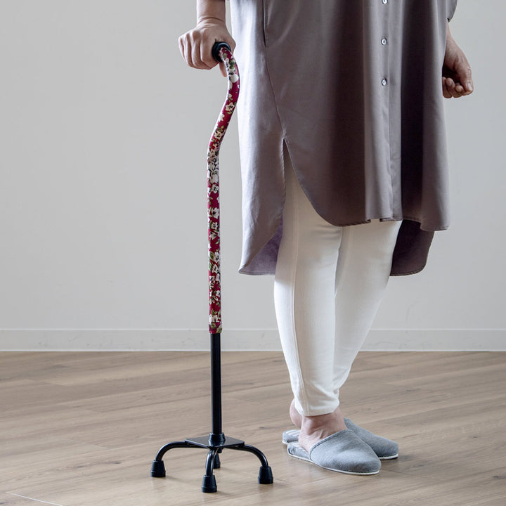 杖4点杖アルミ製4点支柱杖非課税自立式介護