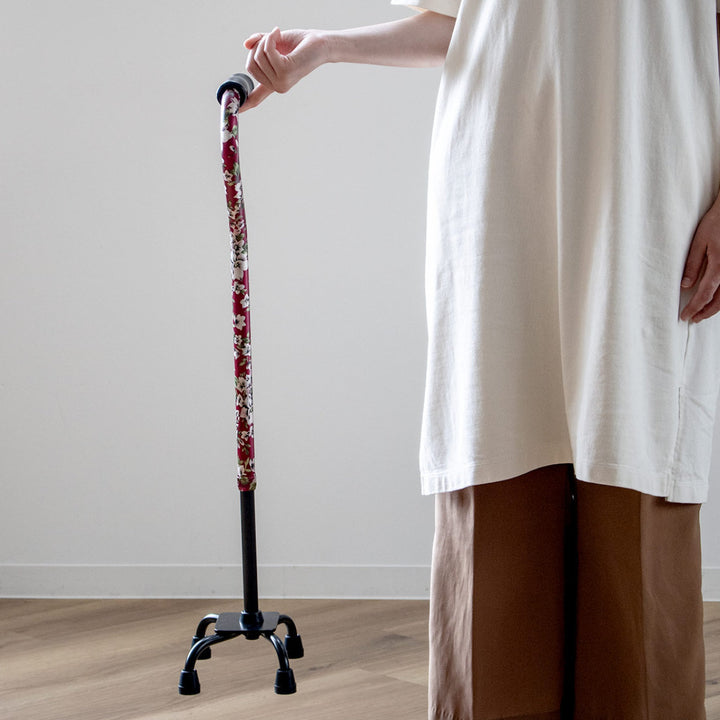 杖4点杖アルミ製4点支柱杖非課税自立式介護