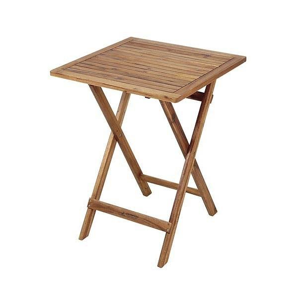 折りたたみテーブル　木製　サイドテーブル　幅60cm