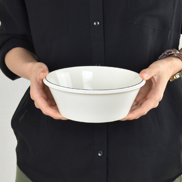 ボウル 18cm コンコード ブルーライン 洋食器 陶器 シリアルボウル